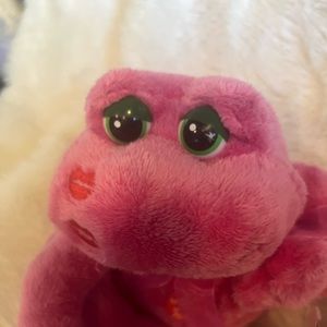 GUND Heads & Tales Pink KISSING FROG Plush SOUND 9" Doll Stuffed Animal.